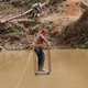 zip lines to transport goods in utuado after maria